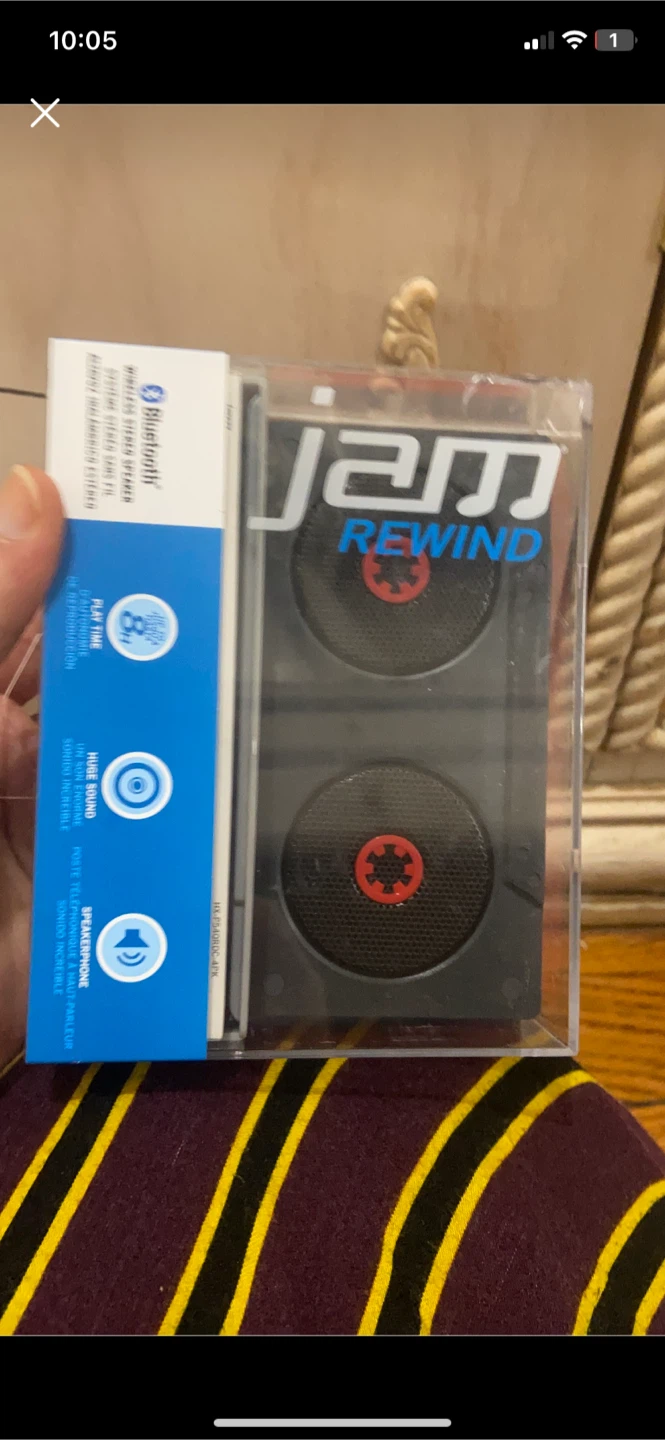 Jam Rewind Bluetooth Wireless Stereo Speaker - New!
