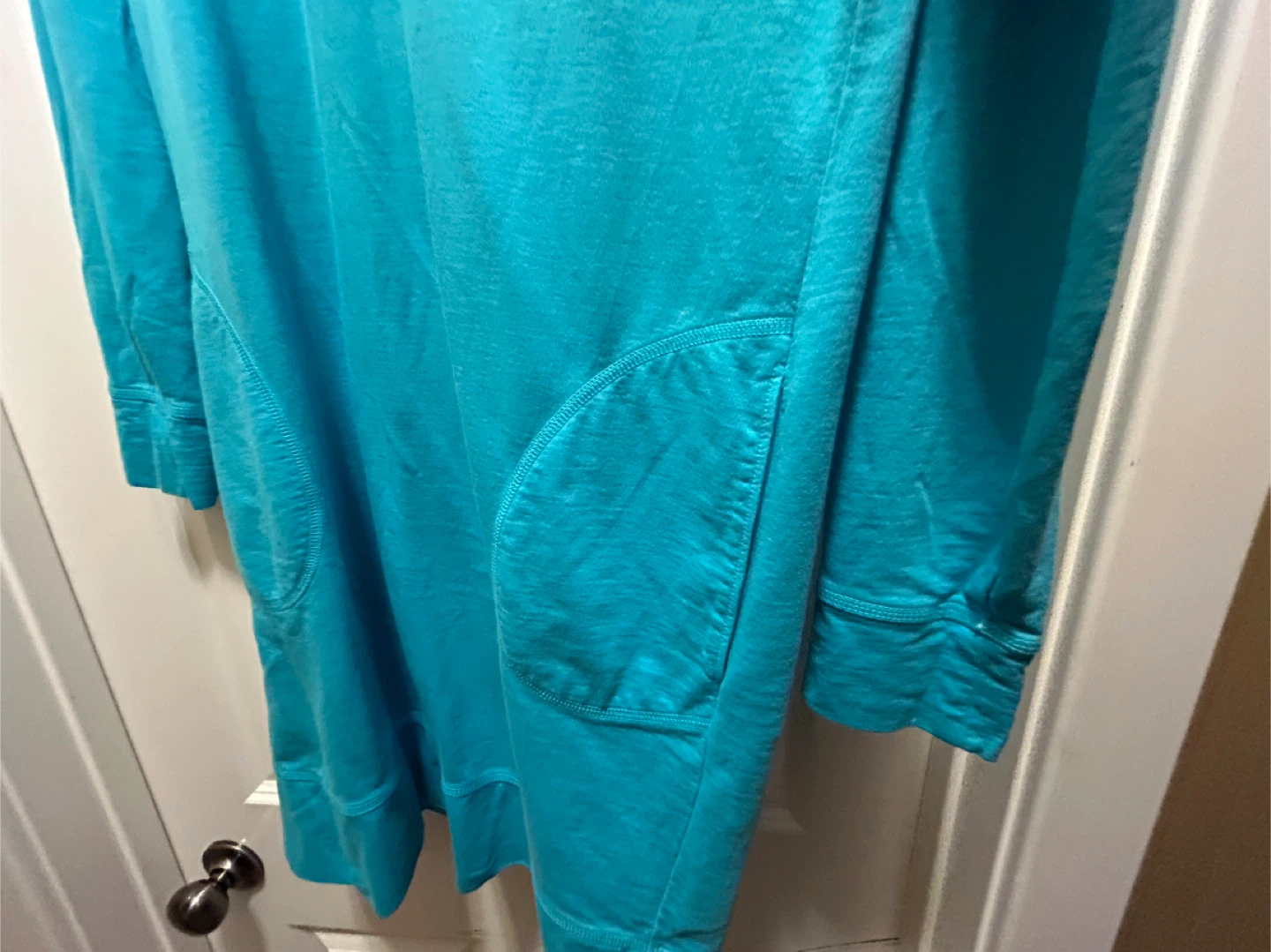 Medium ..Hooded Cover-Up Dress - Turquoise - photo 3