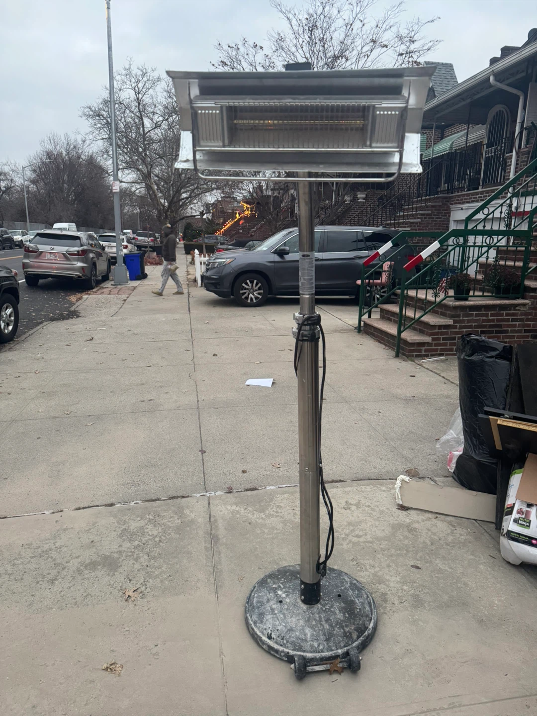 Fire Sense Silver Outdoor Heater - photo 4
