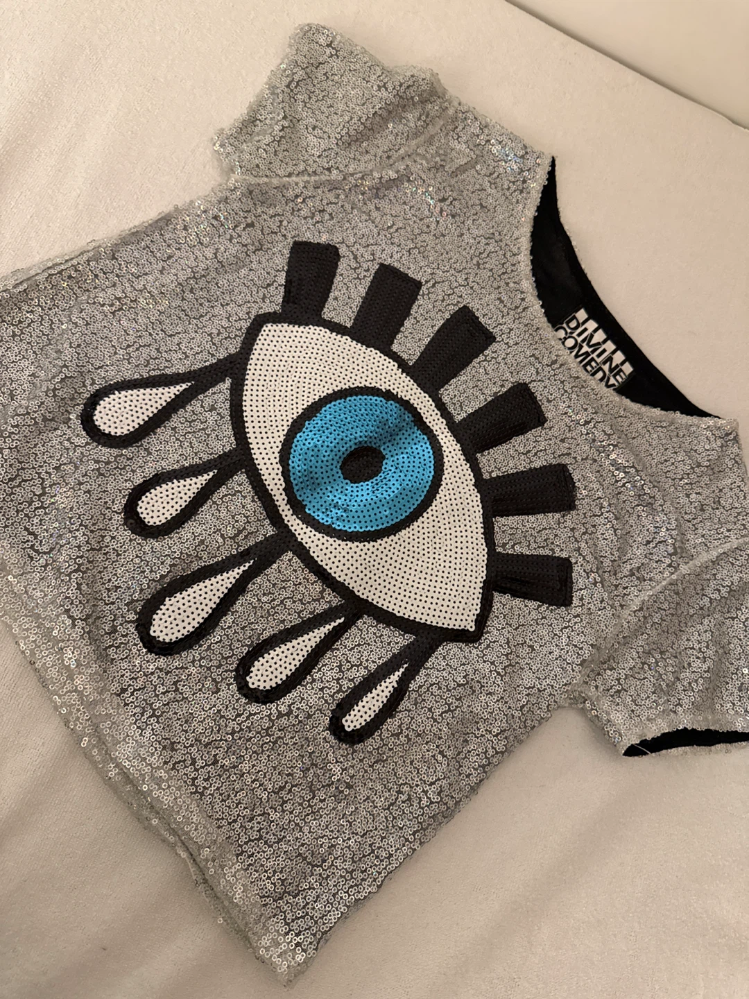 Dimine Comedy Sequin Top - photo 2