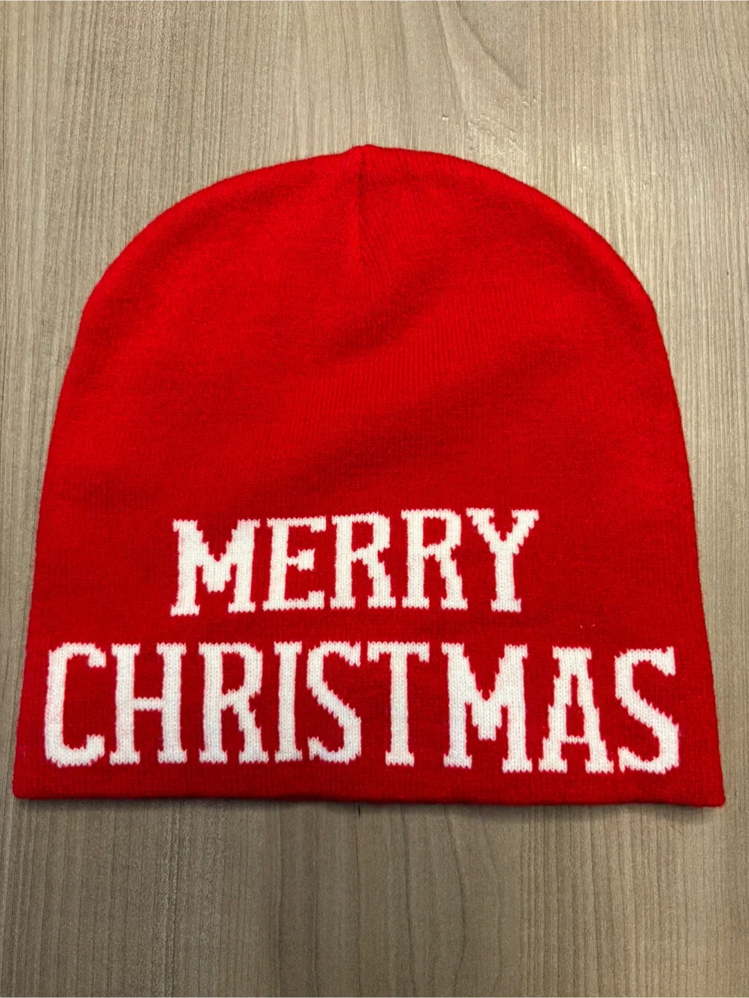 Red "Merry Christmas" Beanie #Cleanout