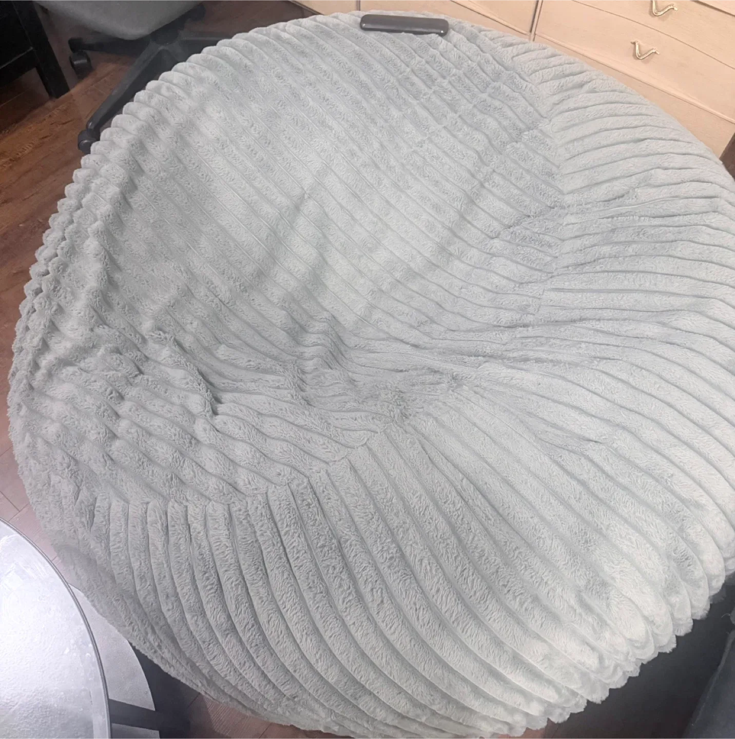 Jumbo Bean Bag Chair - Light Grey