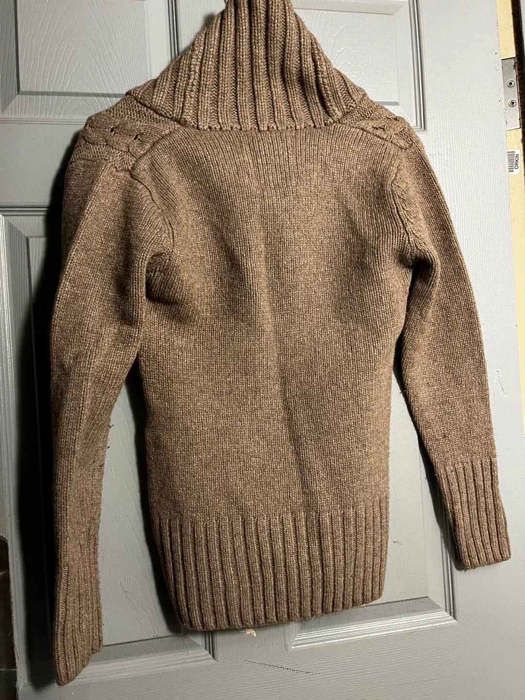 H&M L.O.G.G. Brown Knit Sweater - Size L image indicator(4)