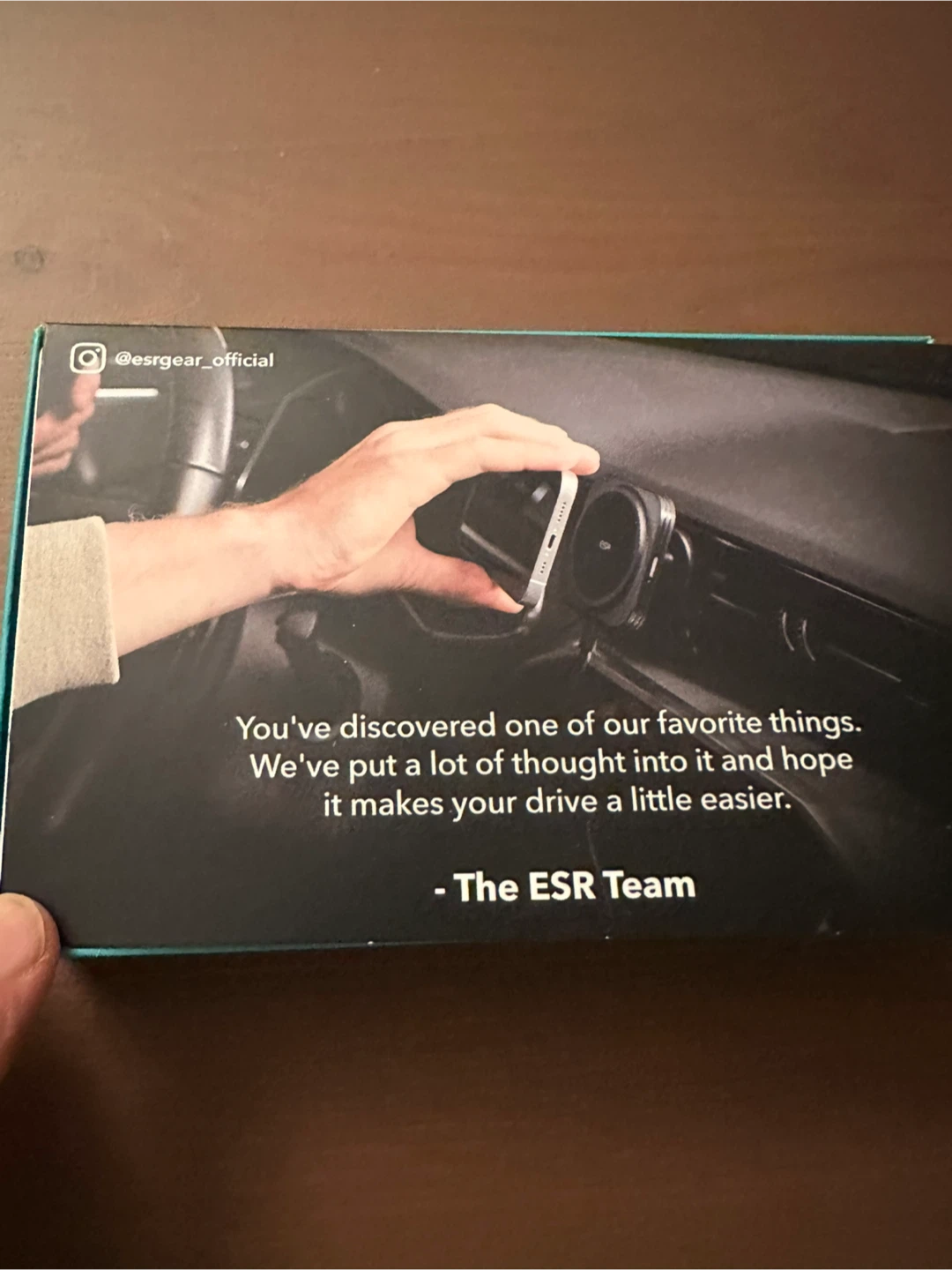 ESR HaloLock Magnetic Wireless Car Charger - New in Box! - photo 3