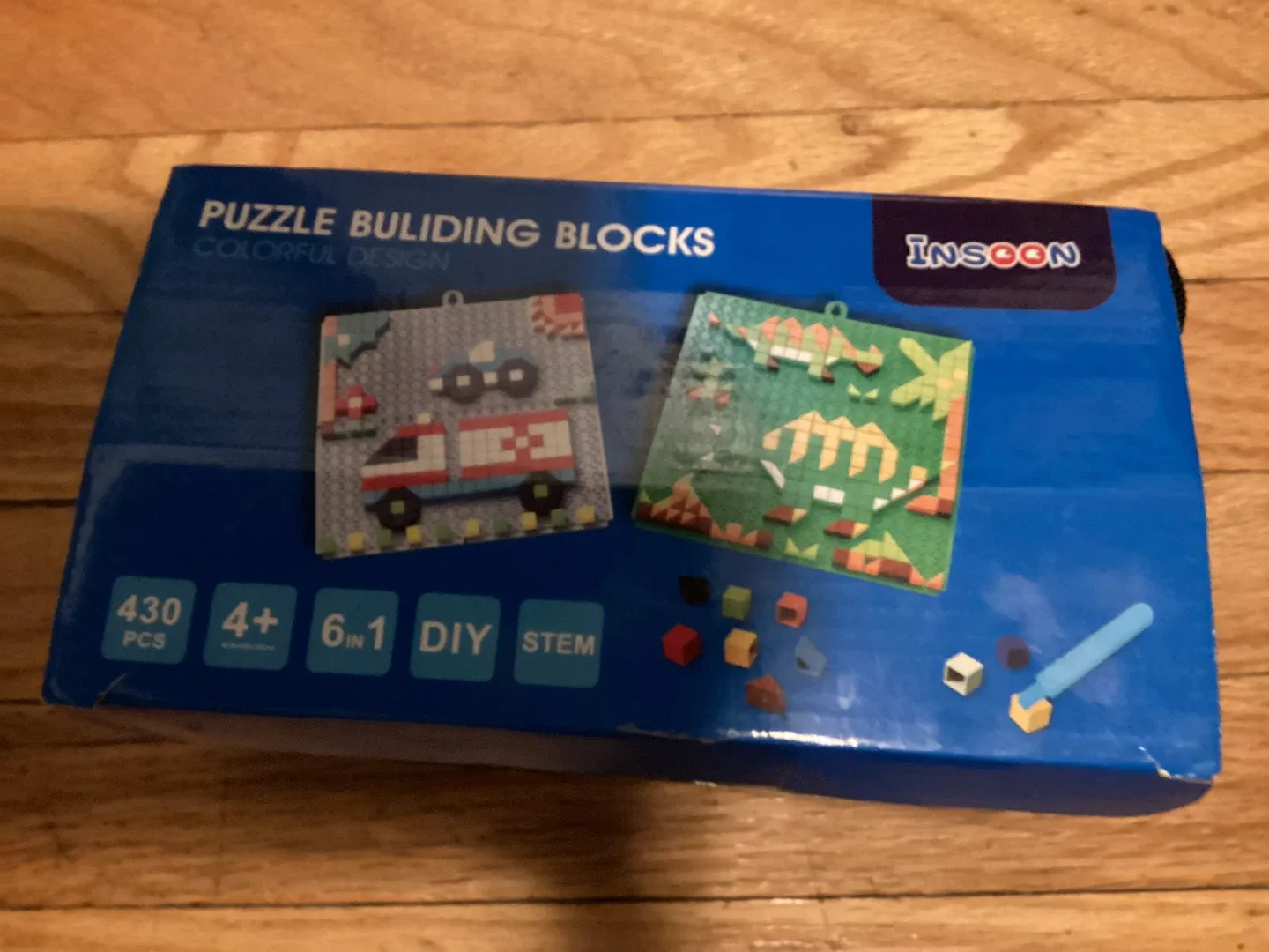 #cleanout Puzzle Building Blocks, 430 PCS