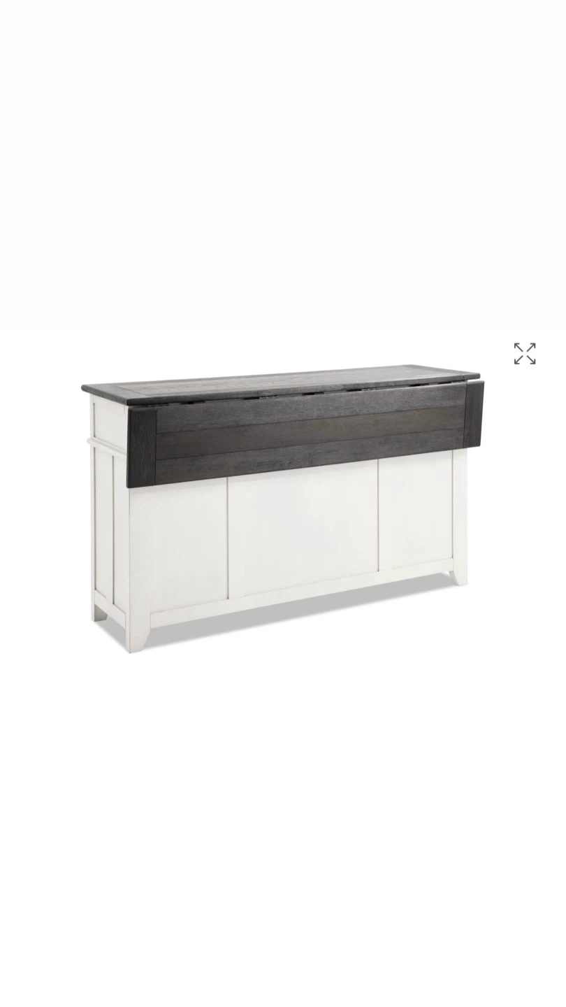 Black & Gray Kitchen Island - photo 5