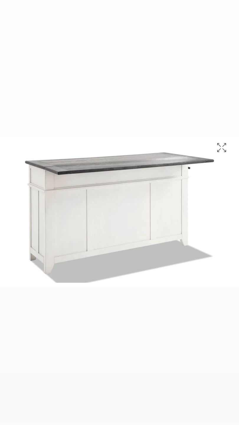 Black & Gray Kitchen Island - photo 4