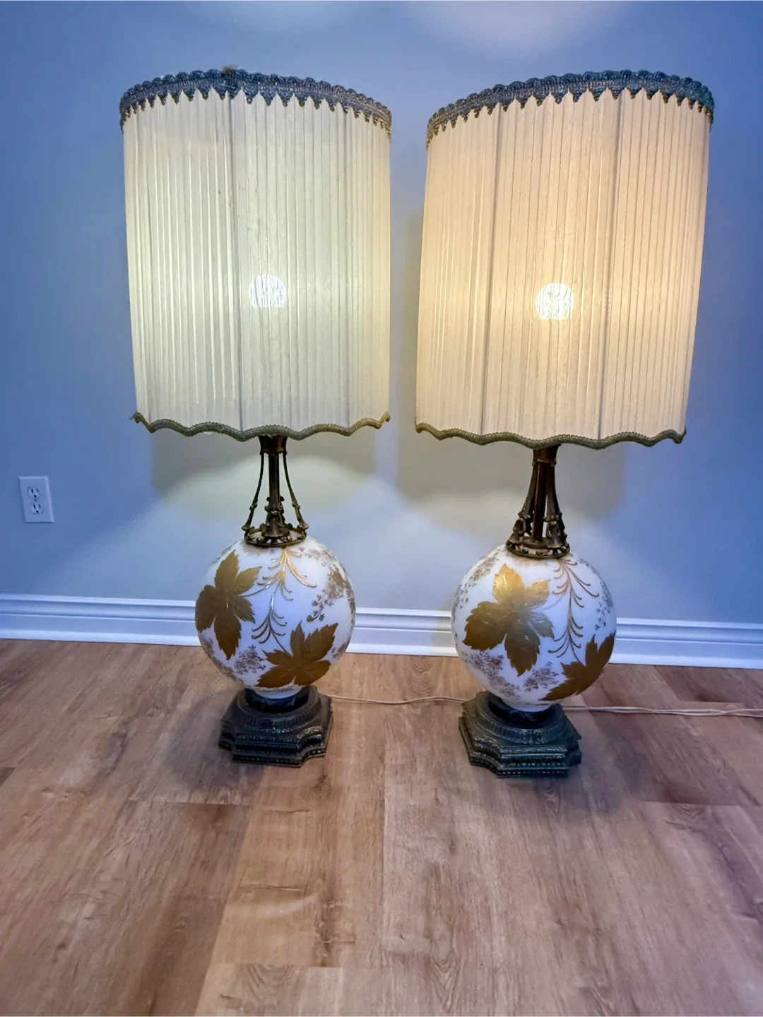 Vintage Table Lamps - Pair