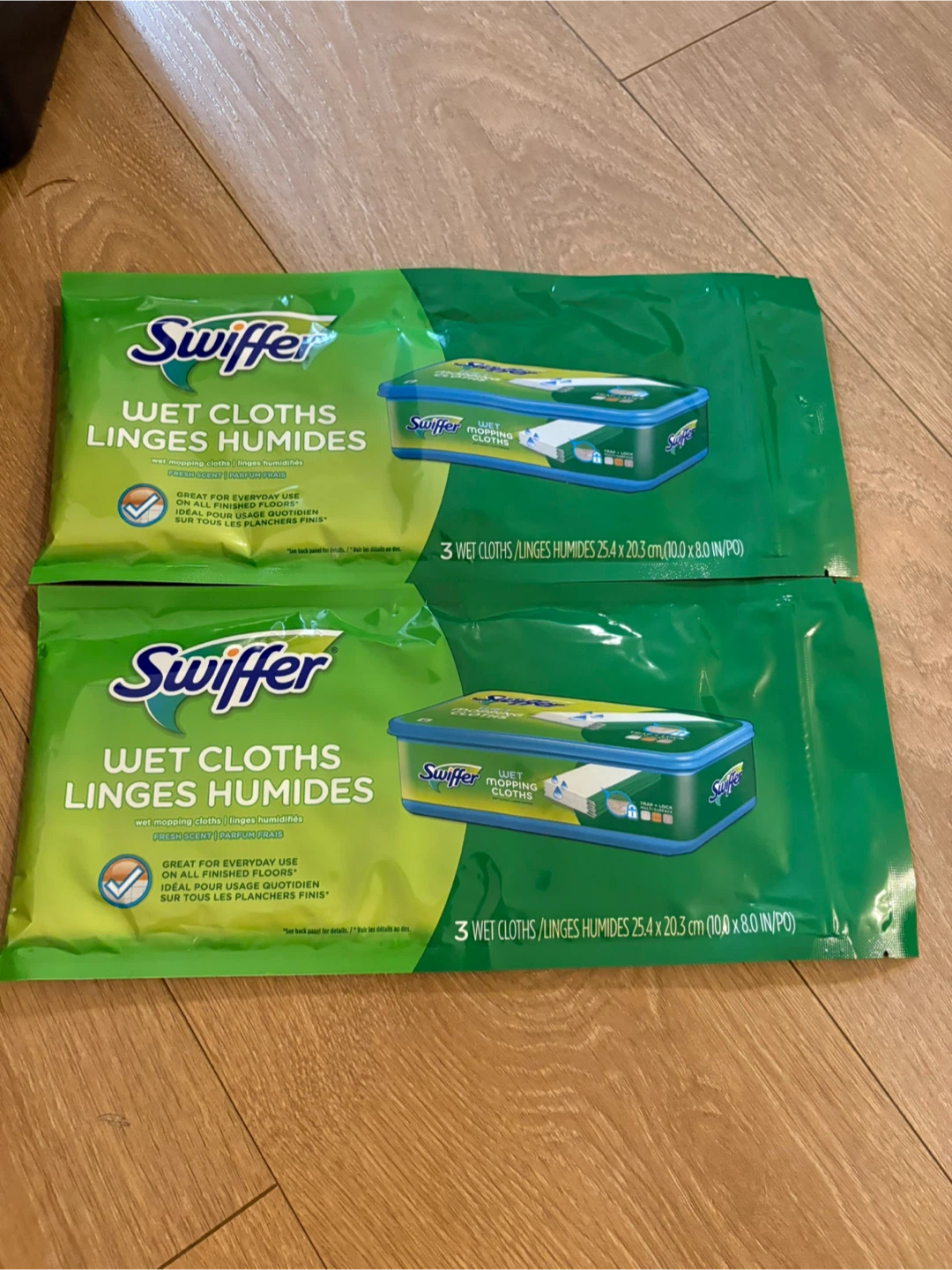 Swiffer Wet Cloths Refills - 2 Packs
