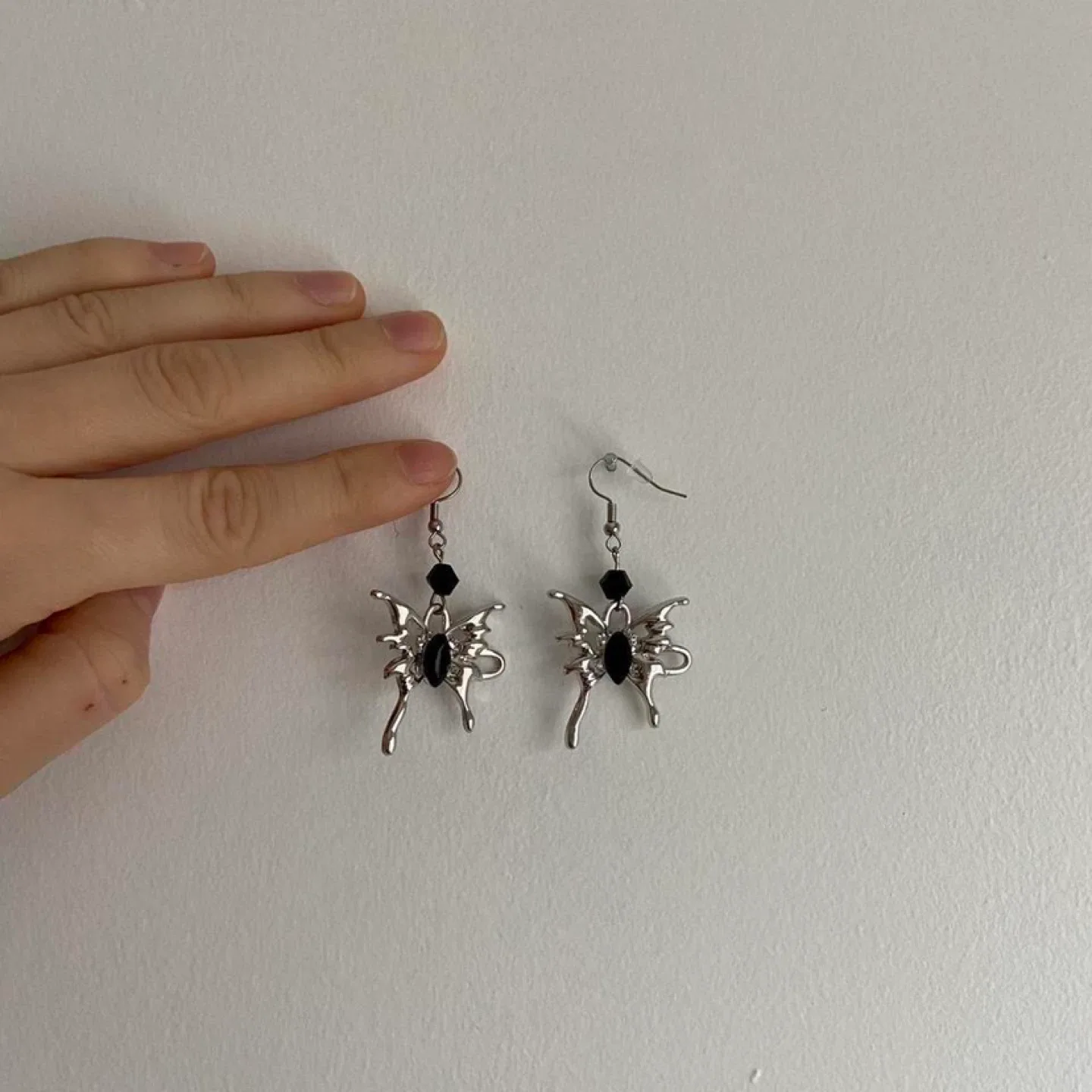 Butterfly Dangle Earrings #cleanout image indicator(2)