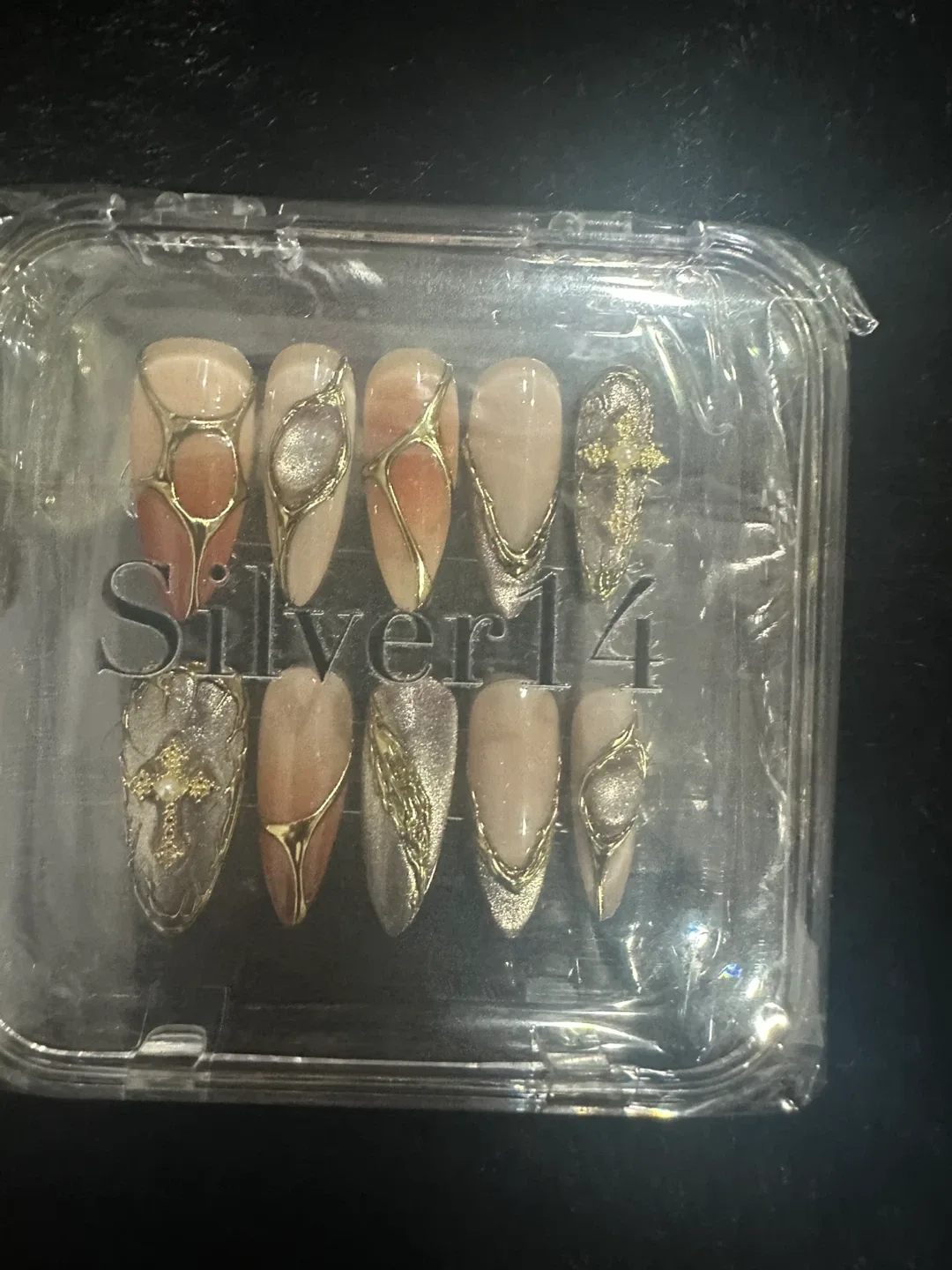 Custom design press on nails image indicator(7)