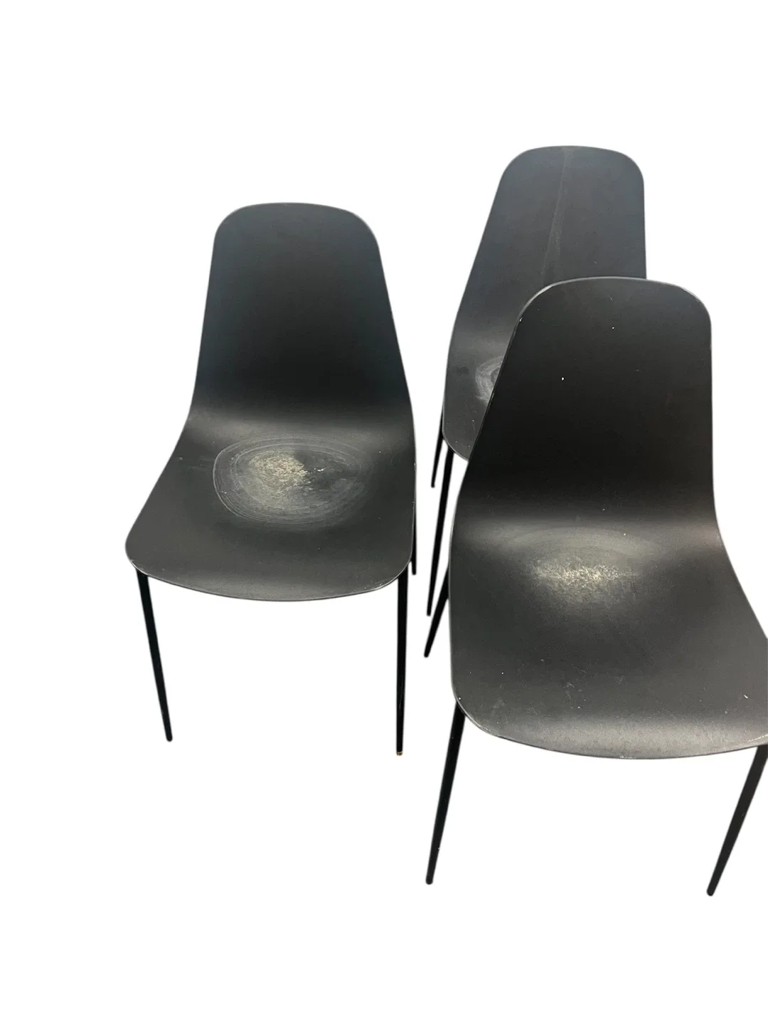 Set of 3 Black Chairs image indicator(2)