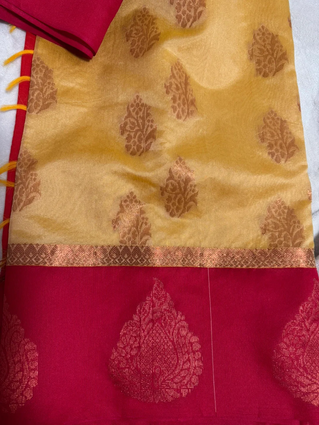 Red & Gold Sari