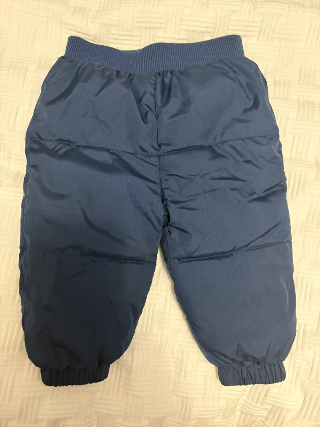 Old Navy Blue Puffer Pants 6-12M