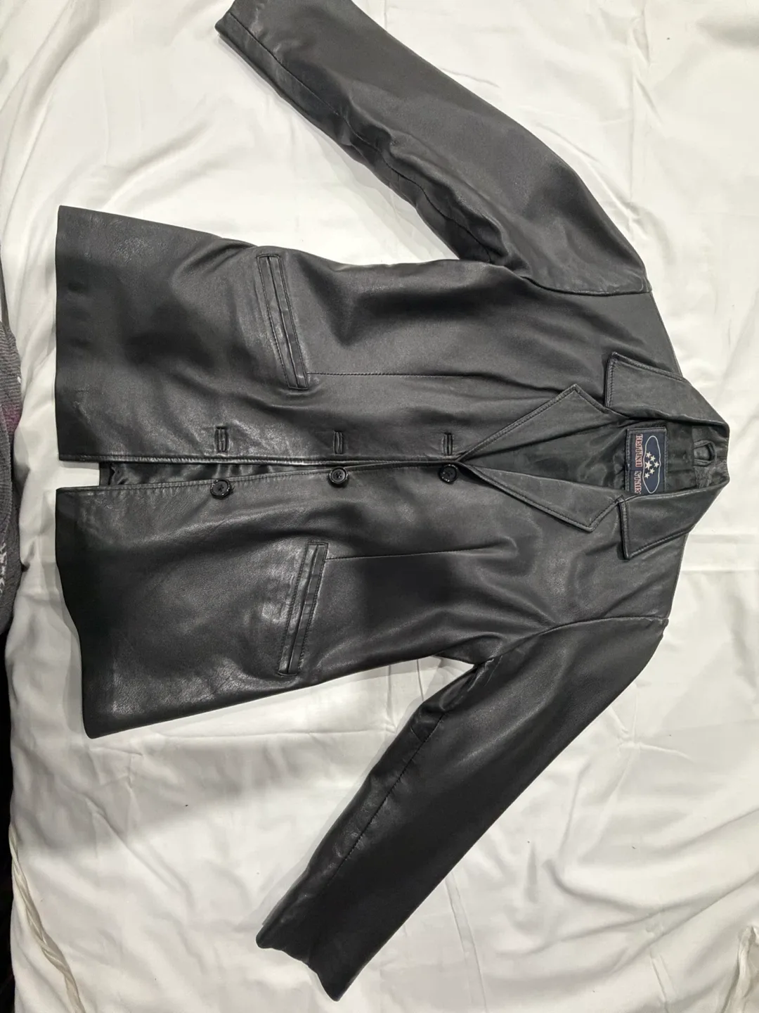 Leather Jacket - Black image indicator(2)