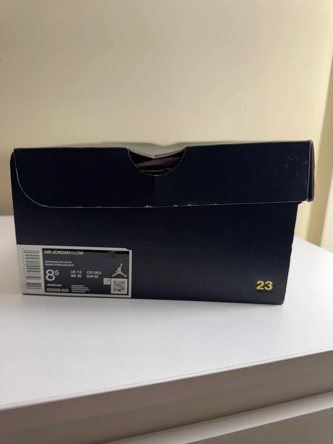 Nike Air Jordan 1 Low Red/Black image indicator(5)