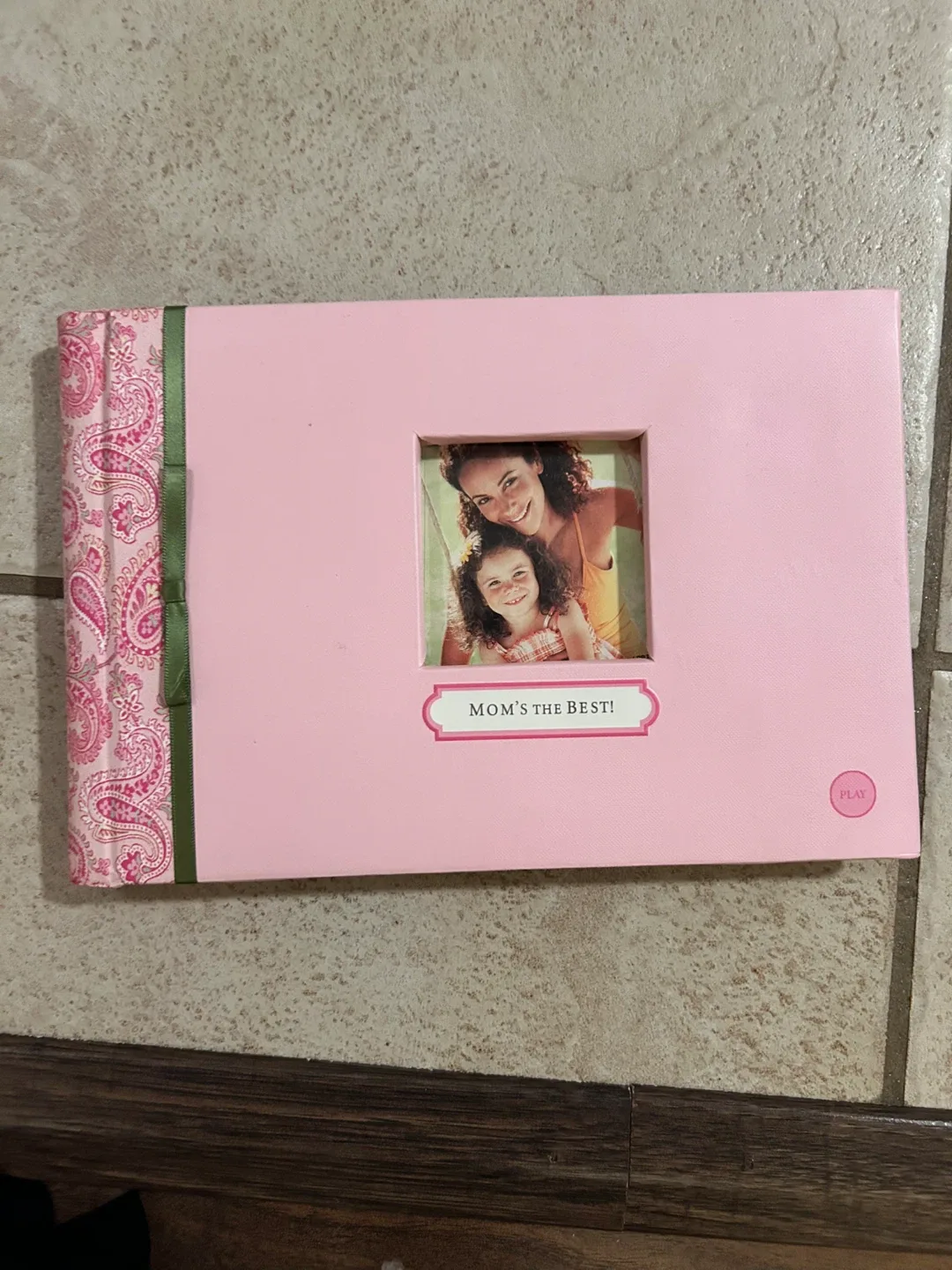 Pink Photo Album - "Mom's the Best!"