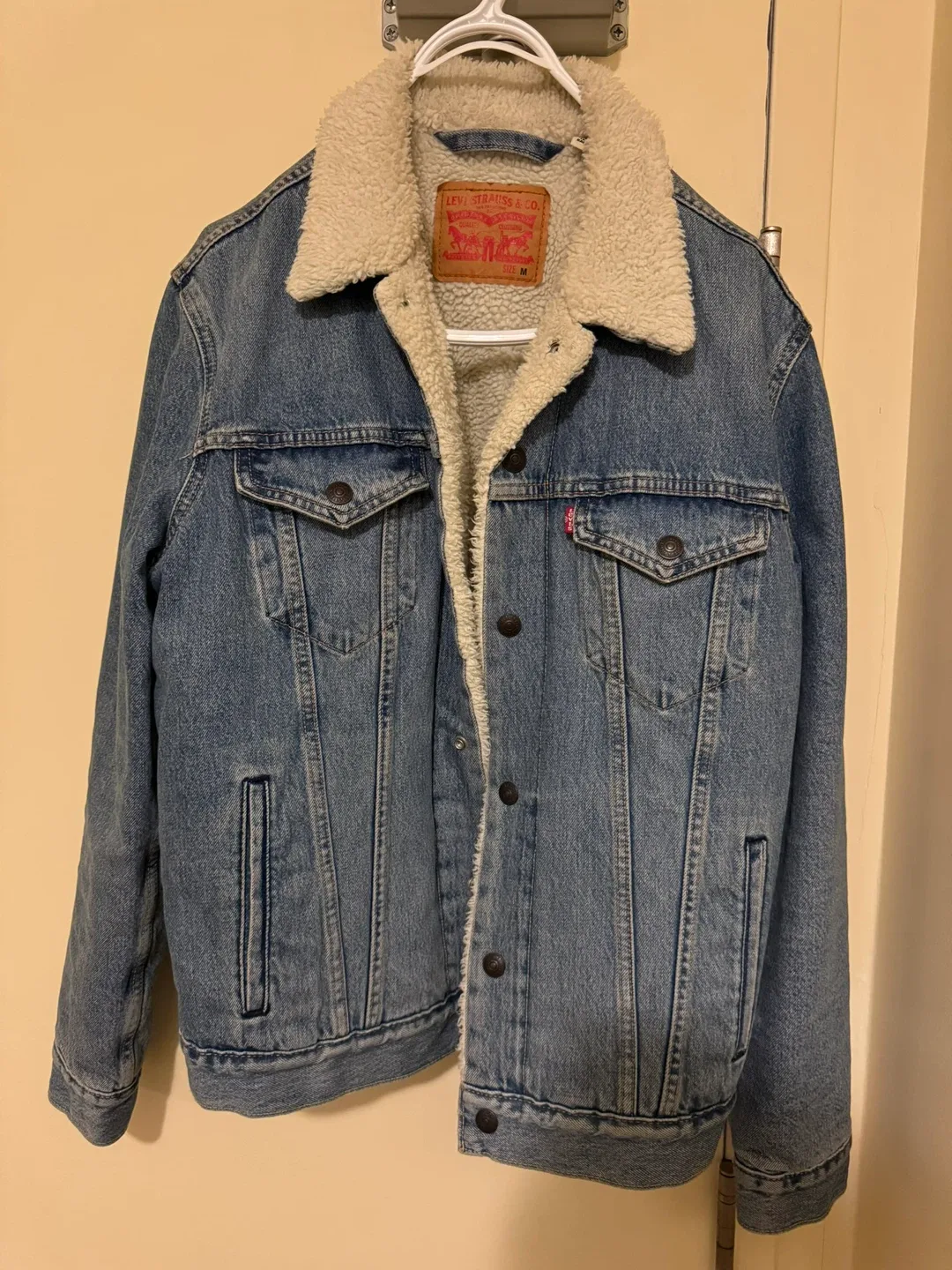 Levi’s Sherpa Trucker Jacket - M
