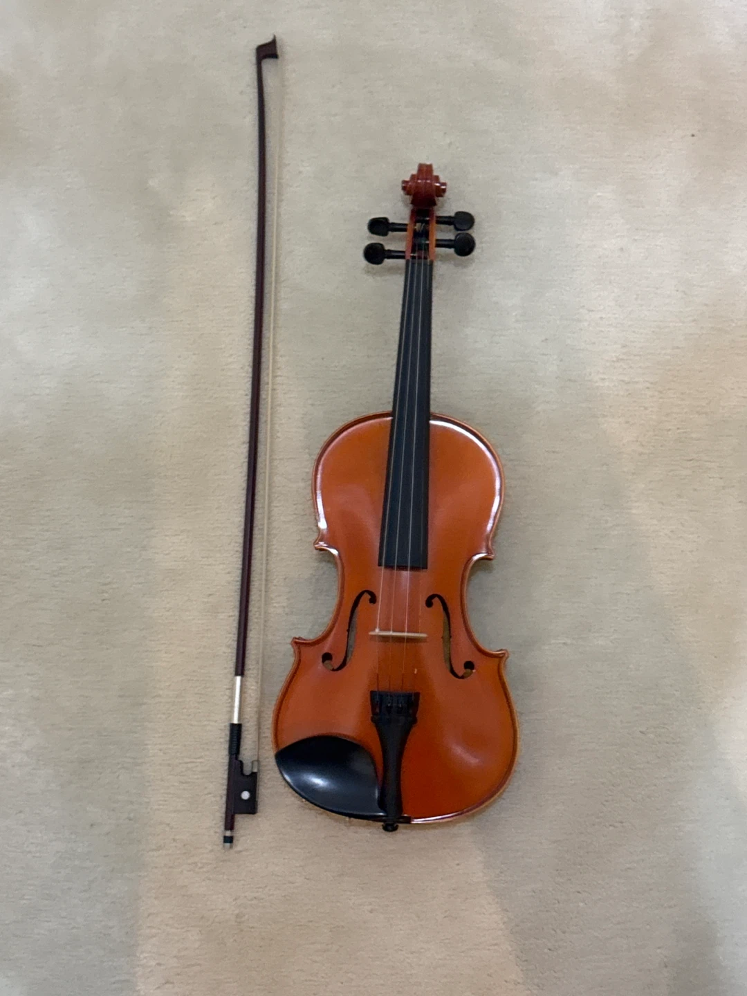Full-size Violin and Bow Set (case included) - photo 2