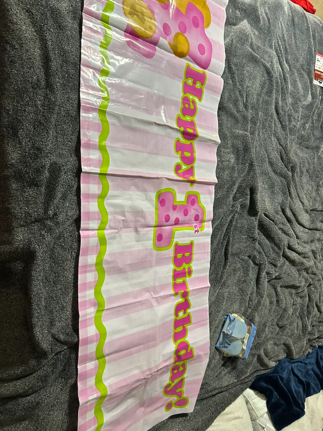 Happy 1st Birthday Banner