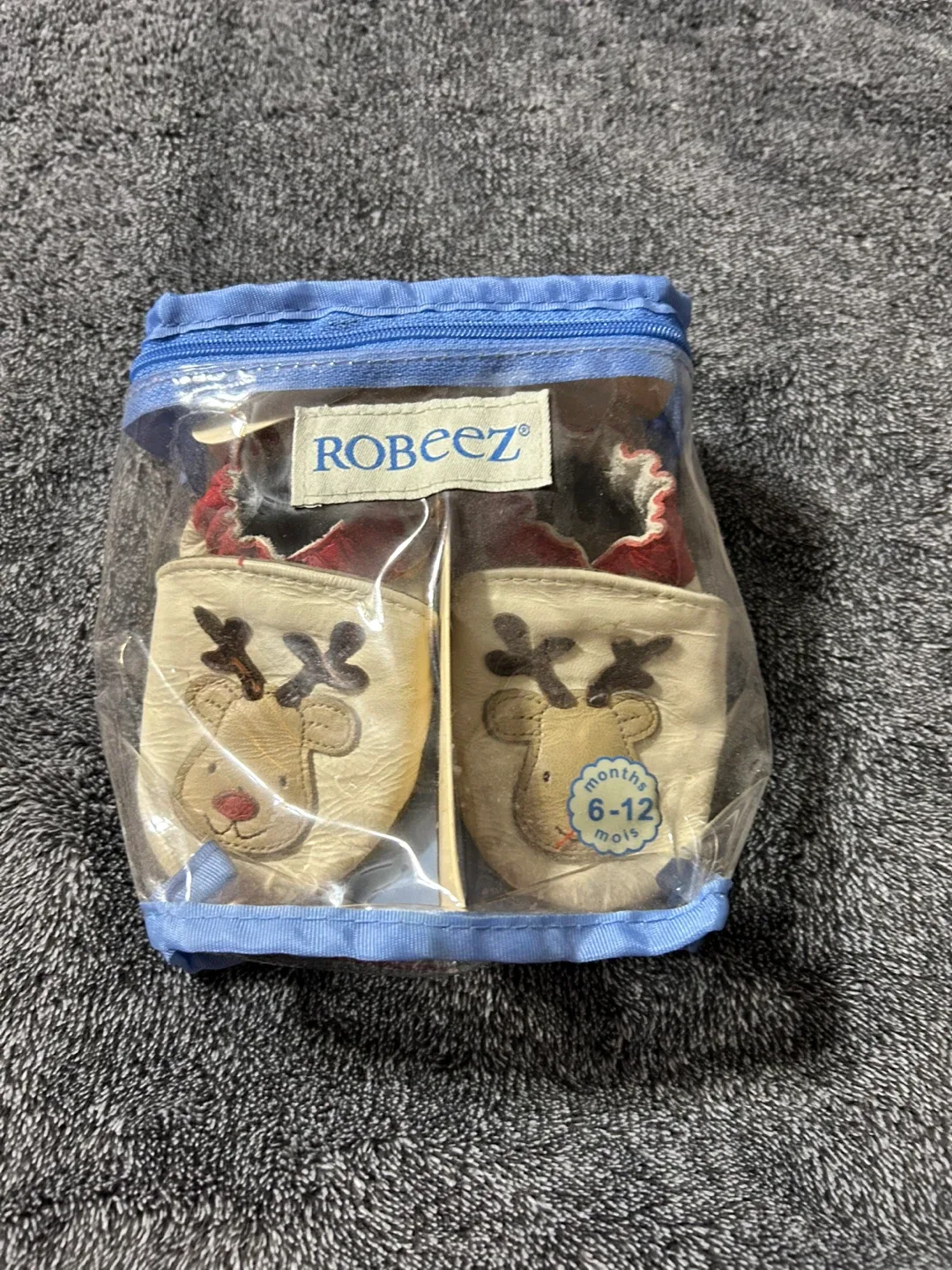 Robeez Reindeer Baby Shoes (6-12 months)