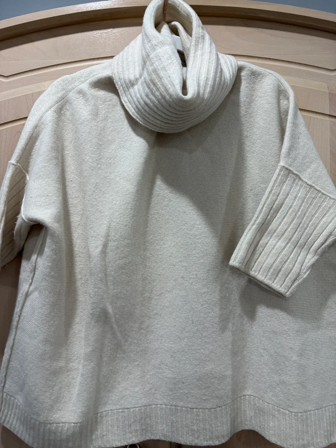 Escada Sport Cream Turtleneck - Size Small