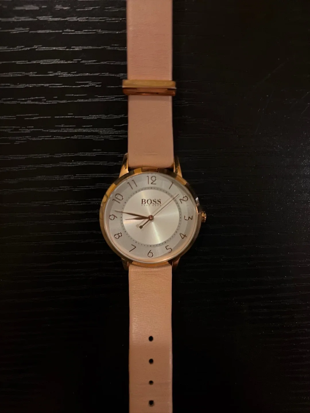 Hugo Boss Ladies Watch - Pink Leather Strap
