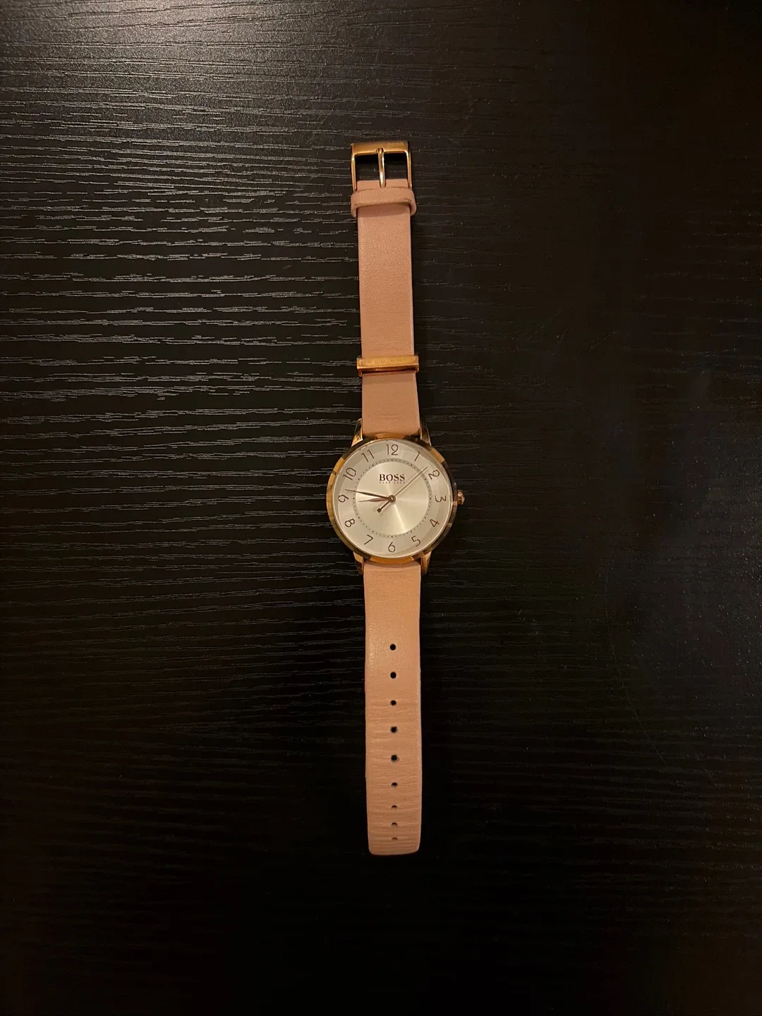Hugo Boss Ladies Watch - Pink Leather Strap image indicator(2)