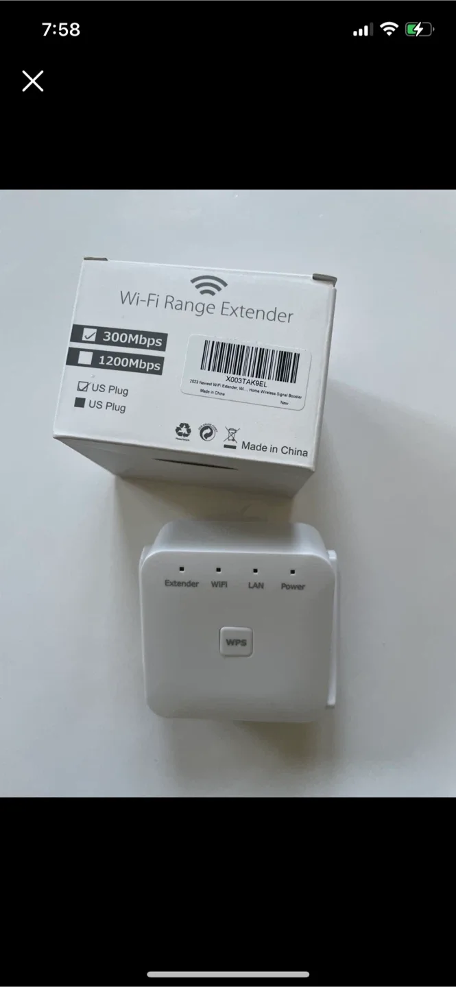 New Wi-Fi Range Extender X003TAK9EL #cleanout