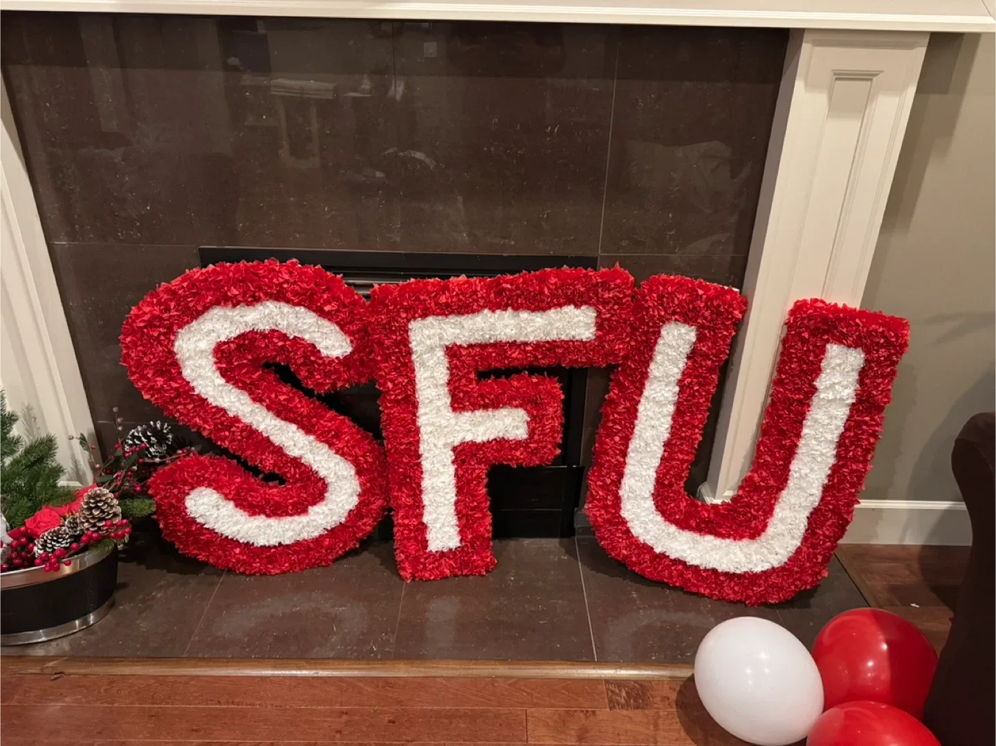 SFU Floral Letters