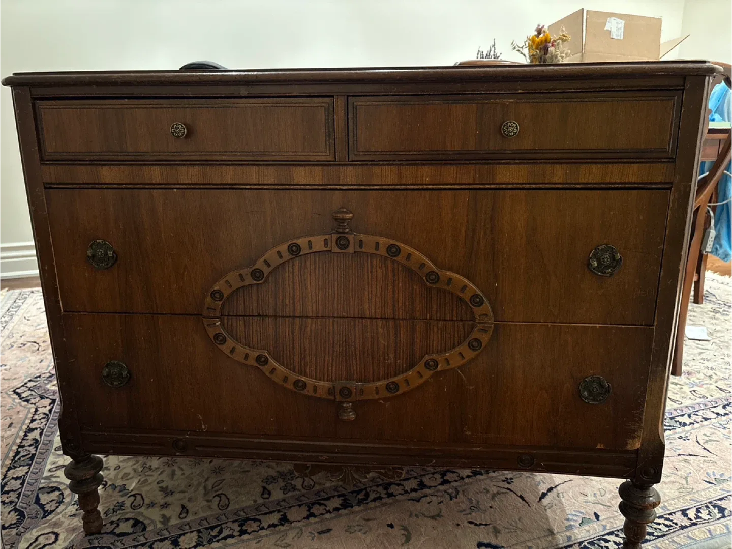 Antique Wooden Dresser