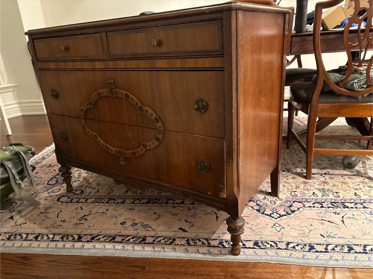 Antique Wooden Dresser - photo 3