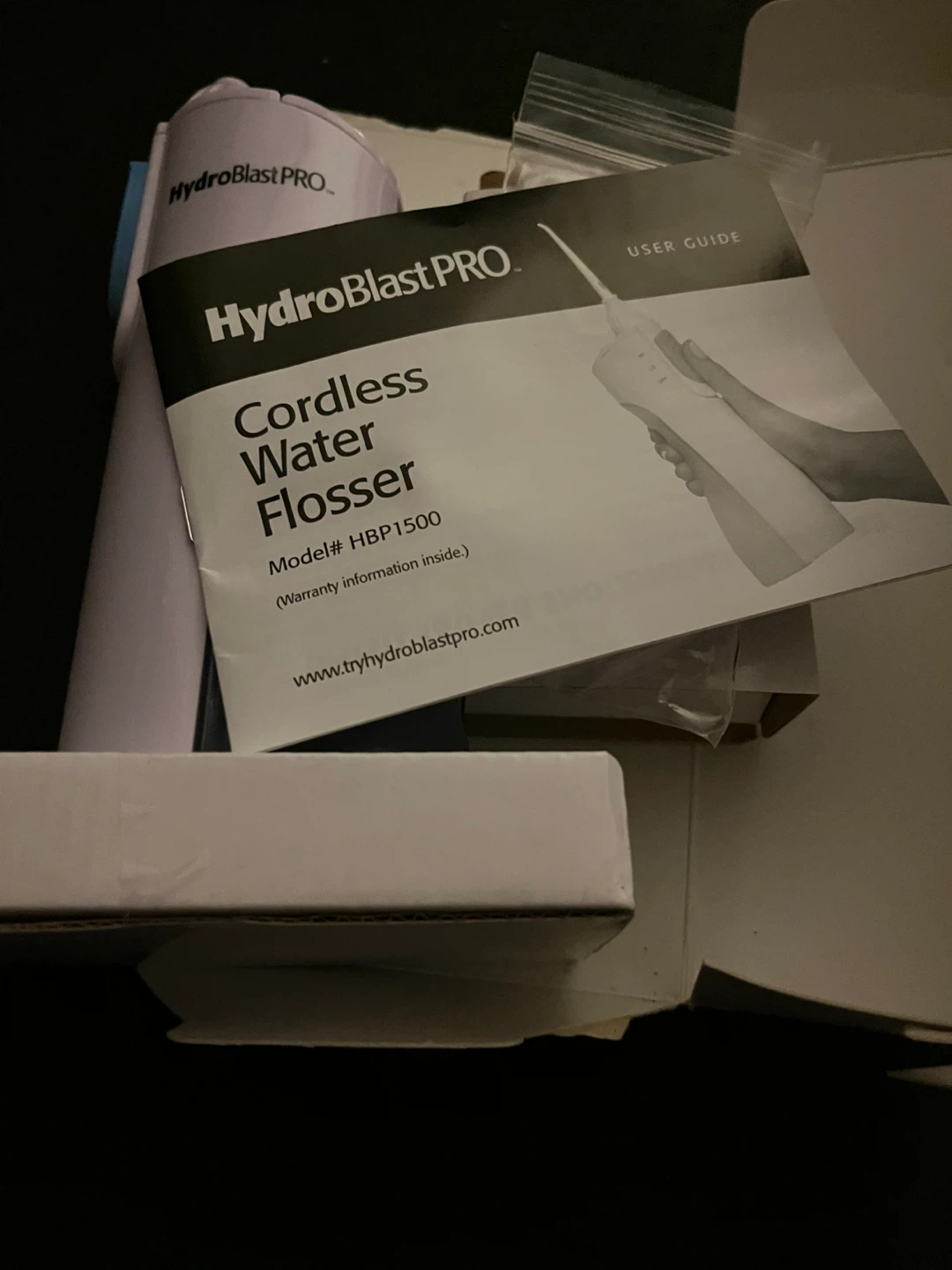 HydroBlast Pro Cordless Water Flosser HBP1500 - photo 3