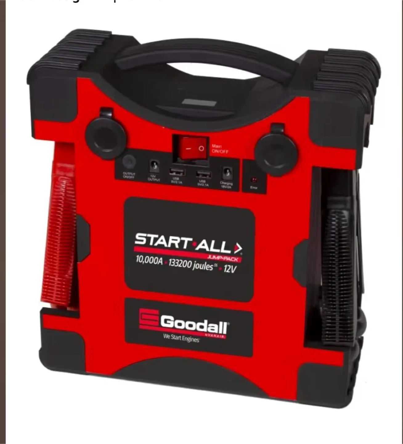 Booster service for truck or can