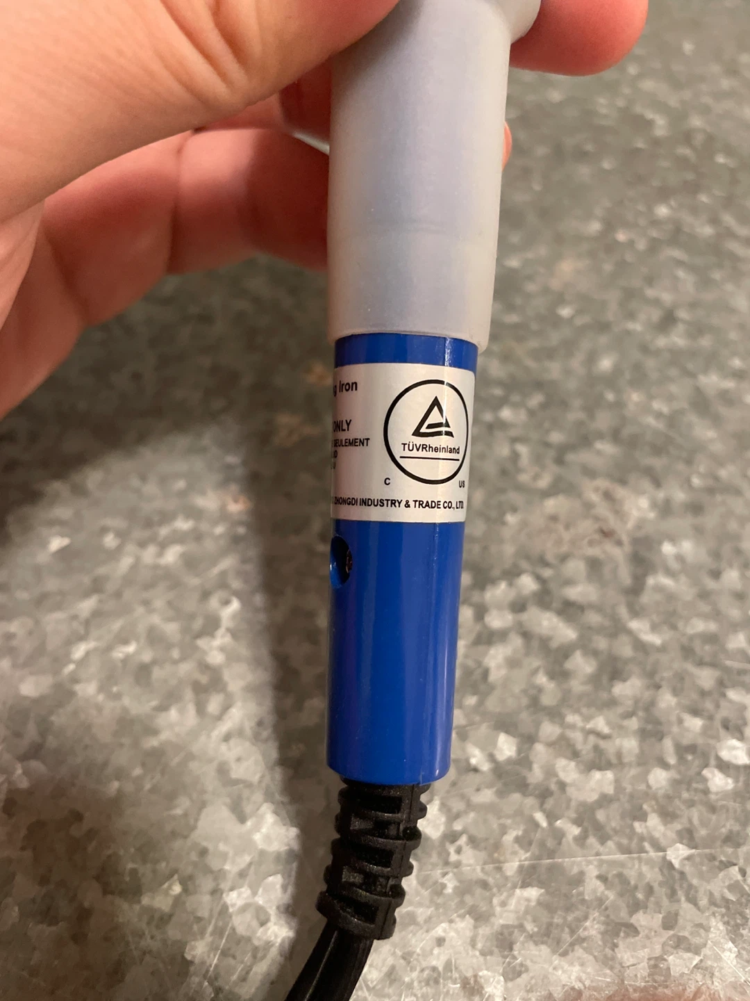 Electric Soldering Iron ZD-200C 25W #cleanout - photo 3