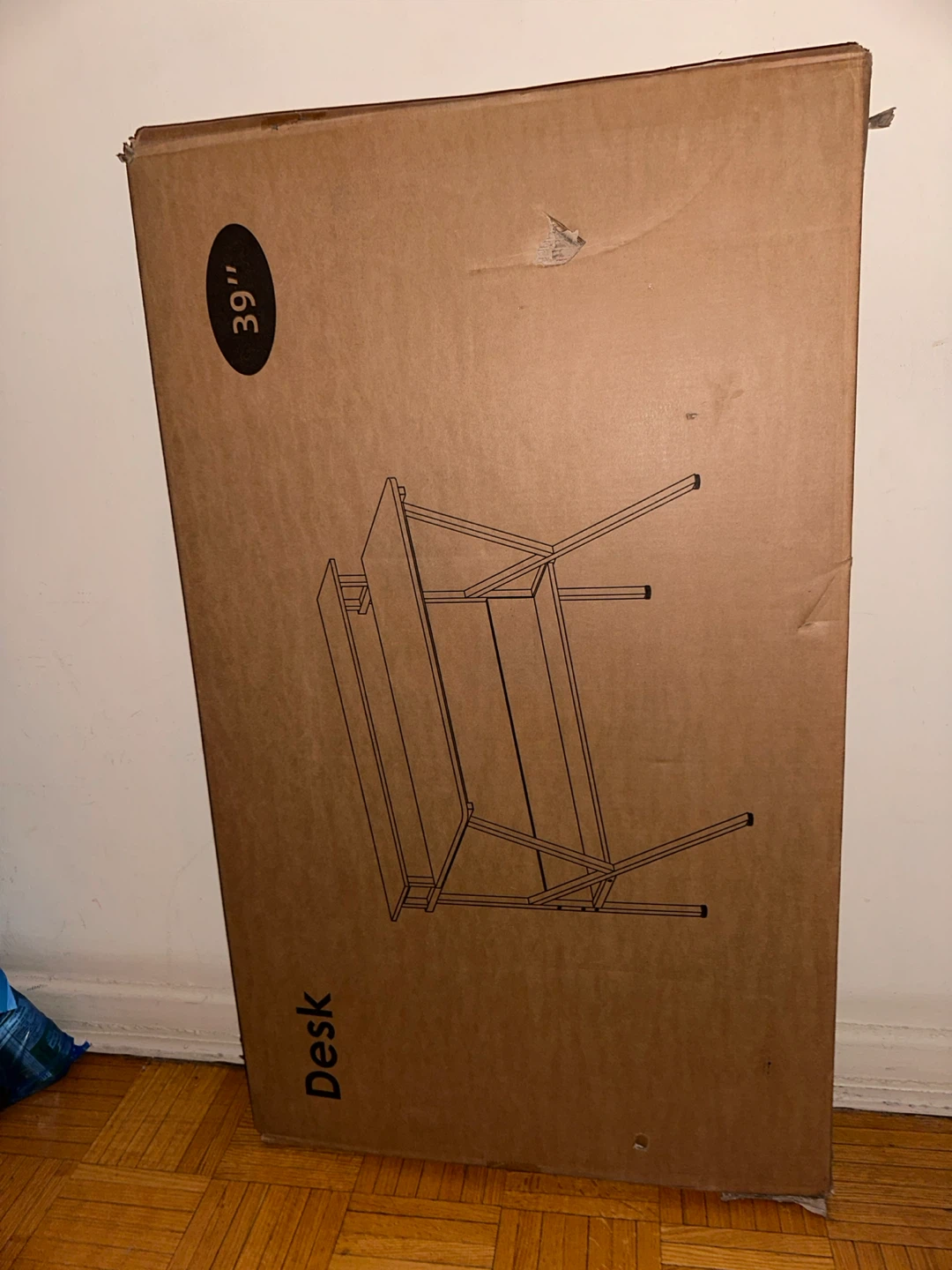 Home Office Desk with Shelves - 39 inch - photo 2