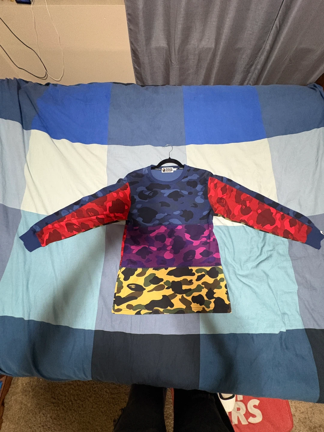 A Bathing Ape Long Sleeve Shirt Size S - photo 2