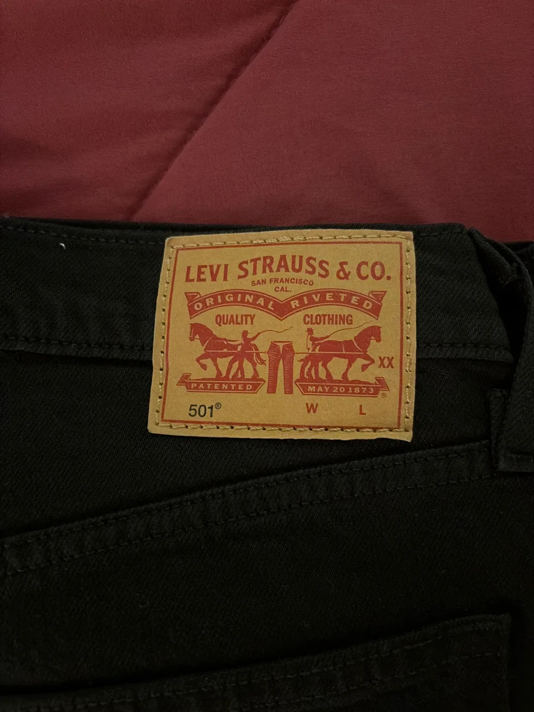 Levi's 501 Black Jeans image indicator(2)