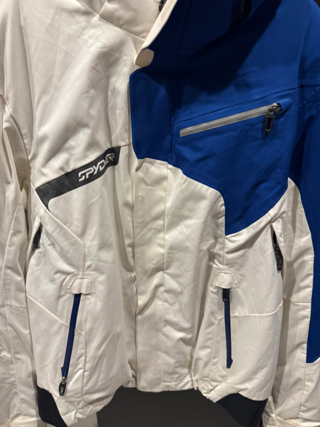 Spyder XXL/TTG Ski Jacket - Blue & White - photo 2