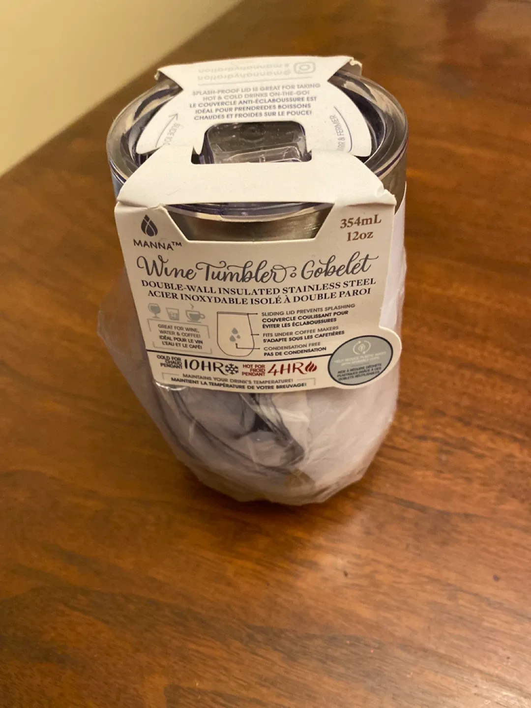 Manna Wine Tumbler 12oz - NEW