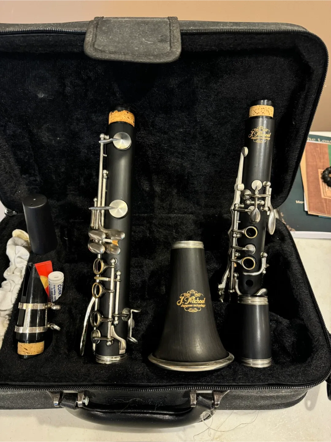 J. Michael Clarinet with Case