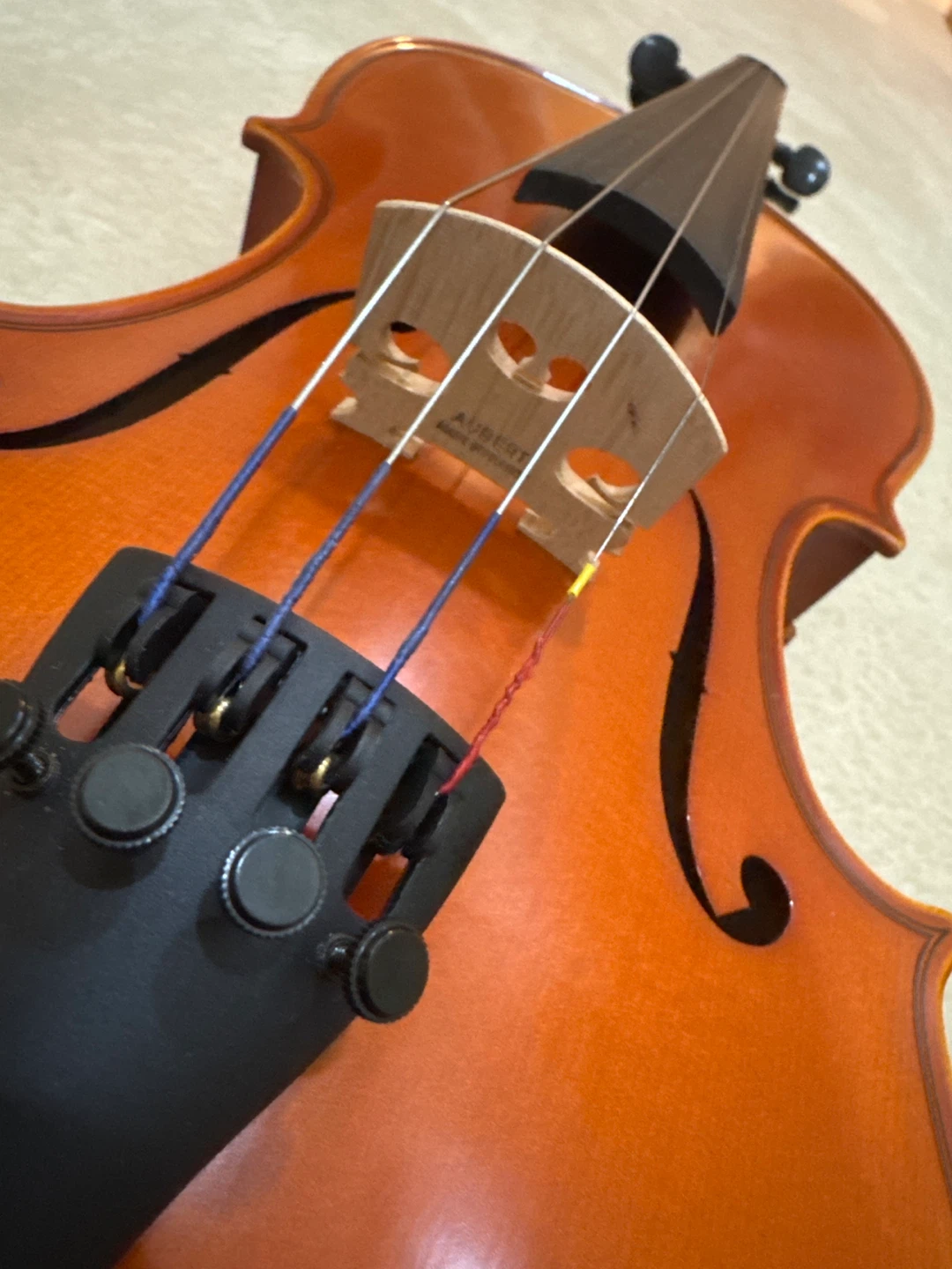 Full-size Violin and Bow Set (case included) - photo 3
