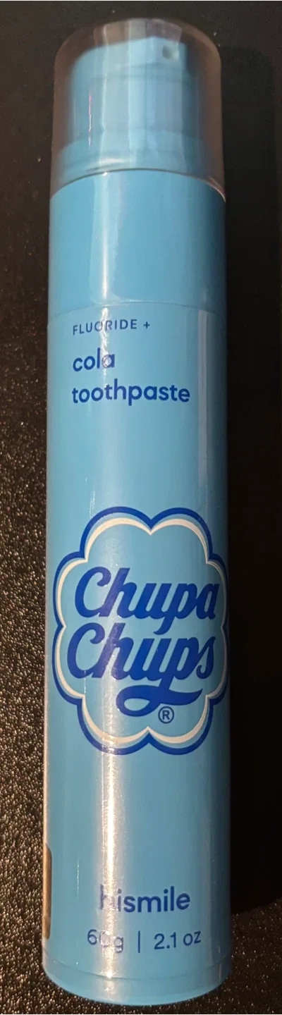 Hismile Chupa Chups Cola flavoured toothpaste #cleanout