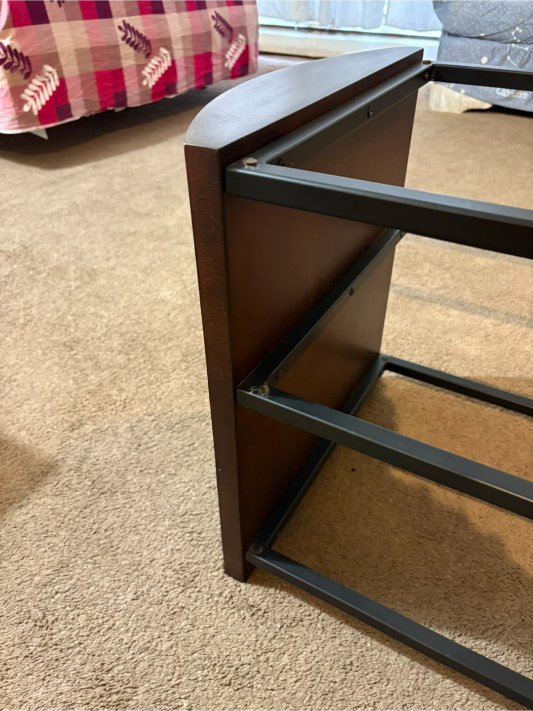 Brown & Black TV Stand - photo 4