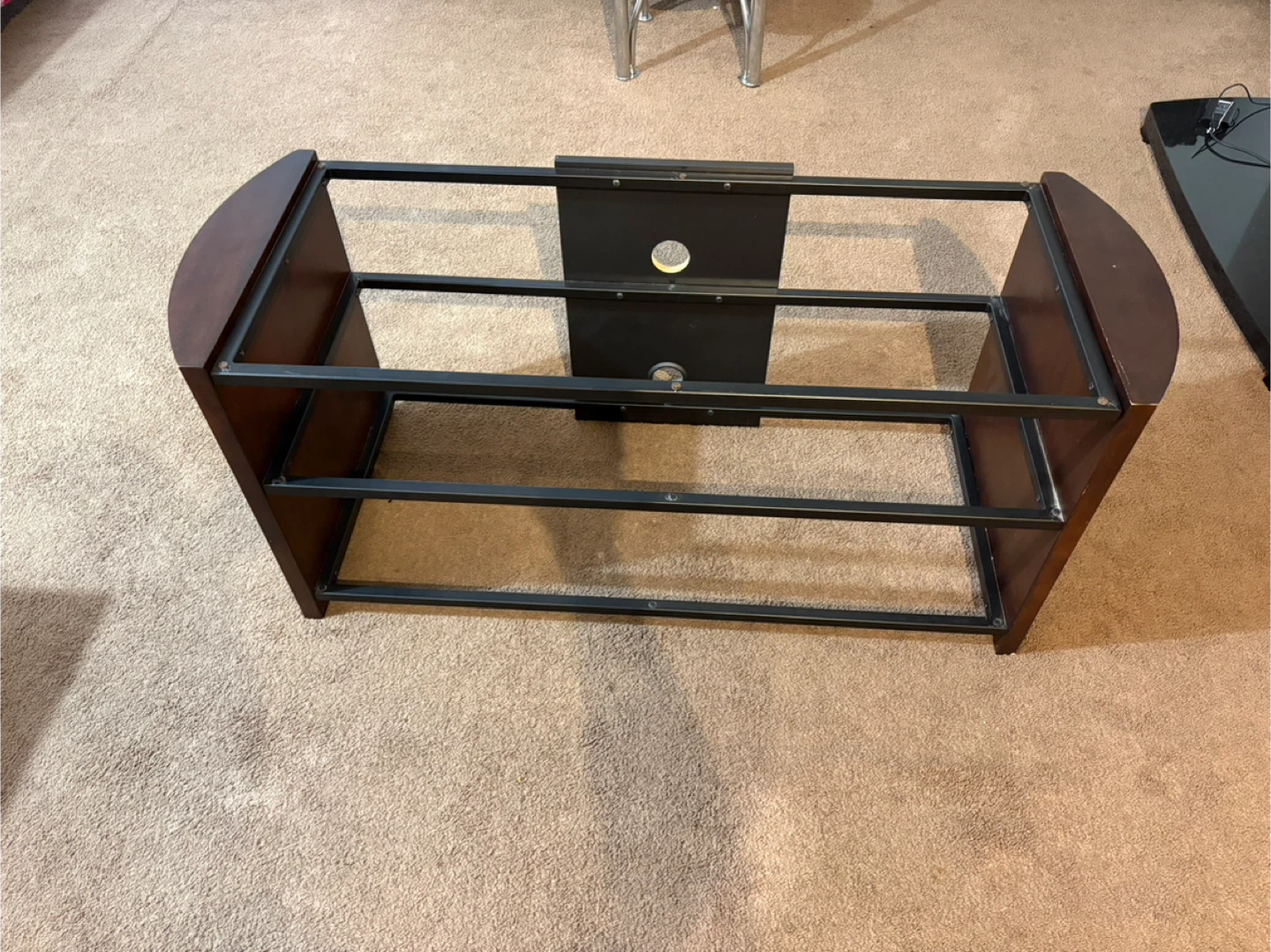 Brown & Black TV Stand - photo 5