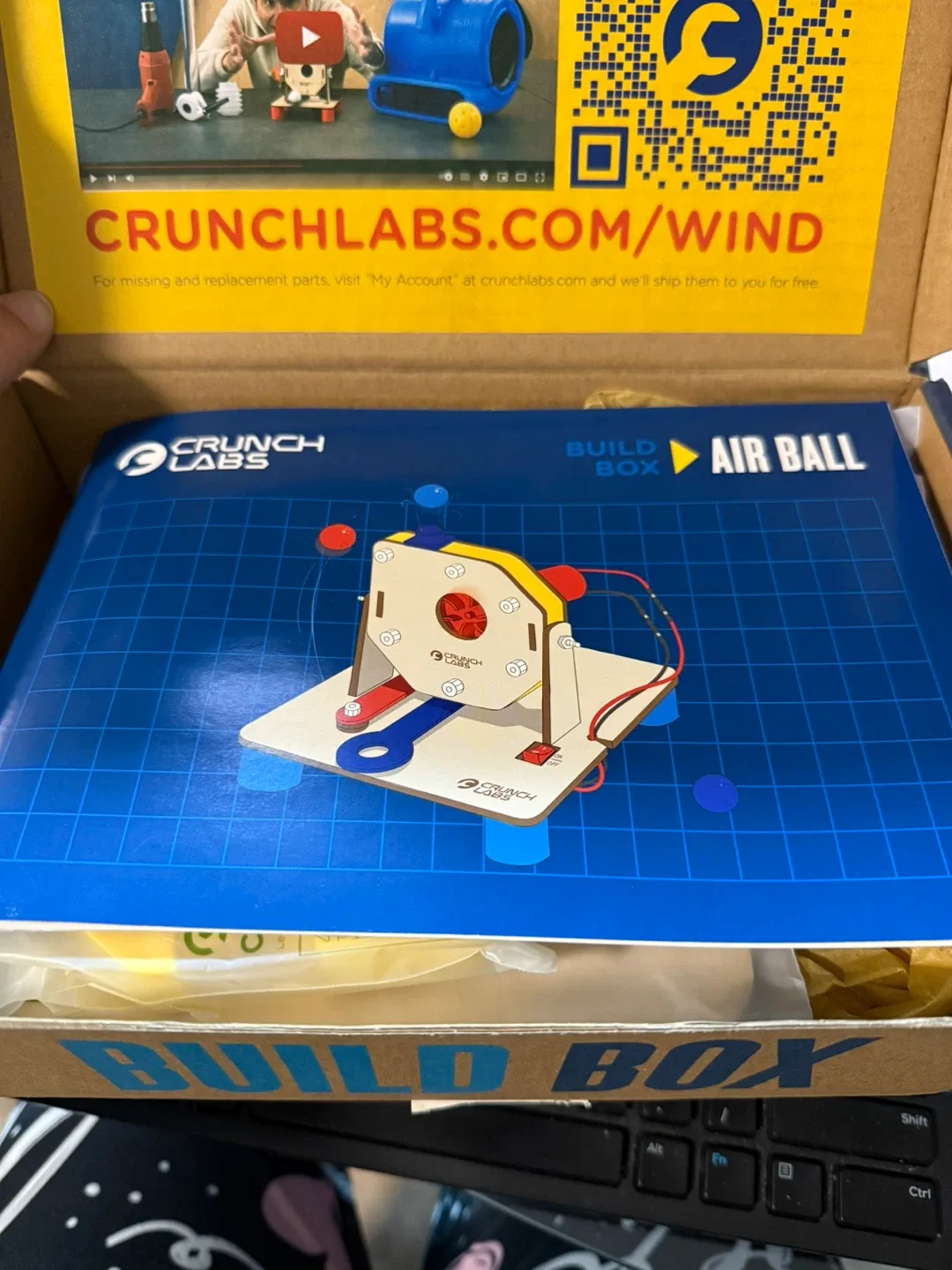 CrunchLabs Air Ball Build Box - New!