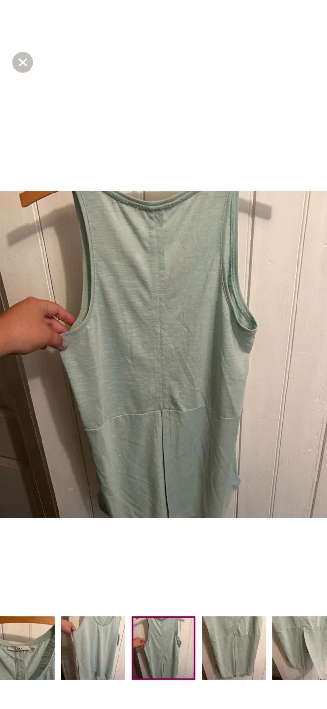 Dex Light Green Tank Top - Size S/P image indicator(4)