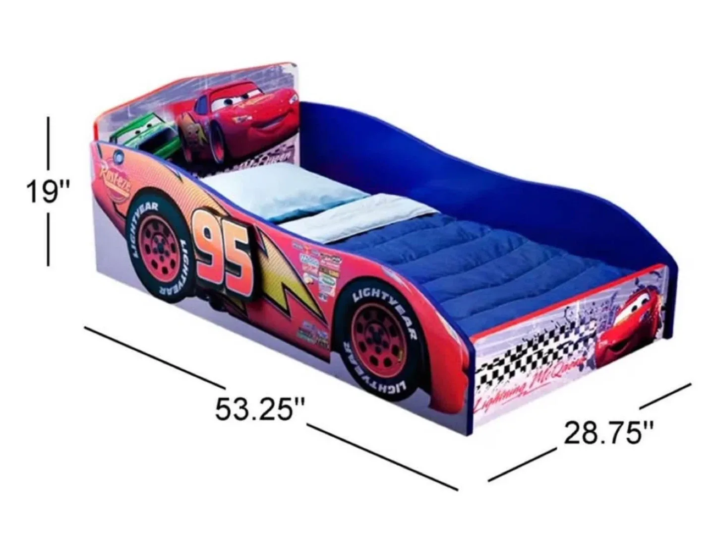 Disney Pixar Cars Toddler Bed image indicator(2)