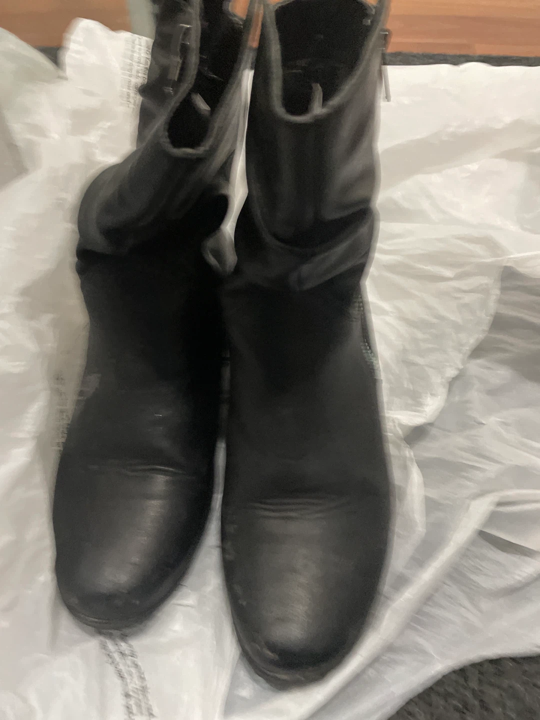 Black Ankle Boots winter 🥕 - photo 2