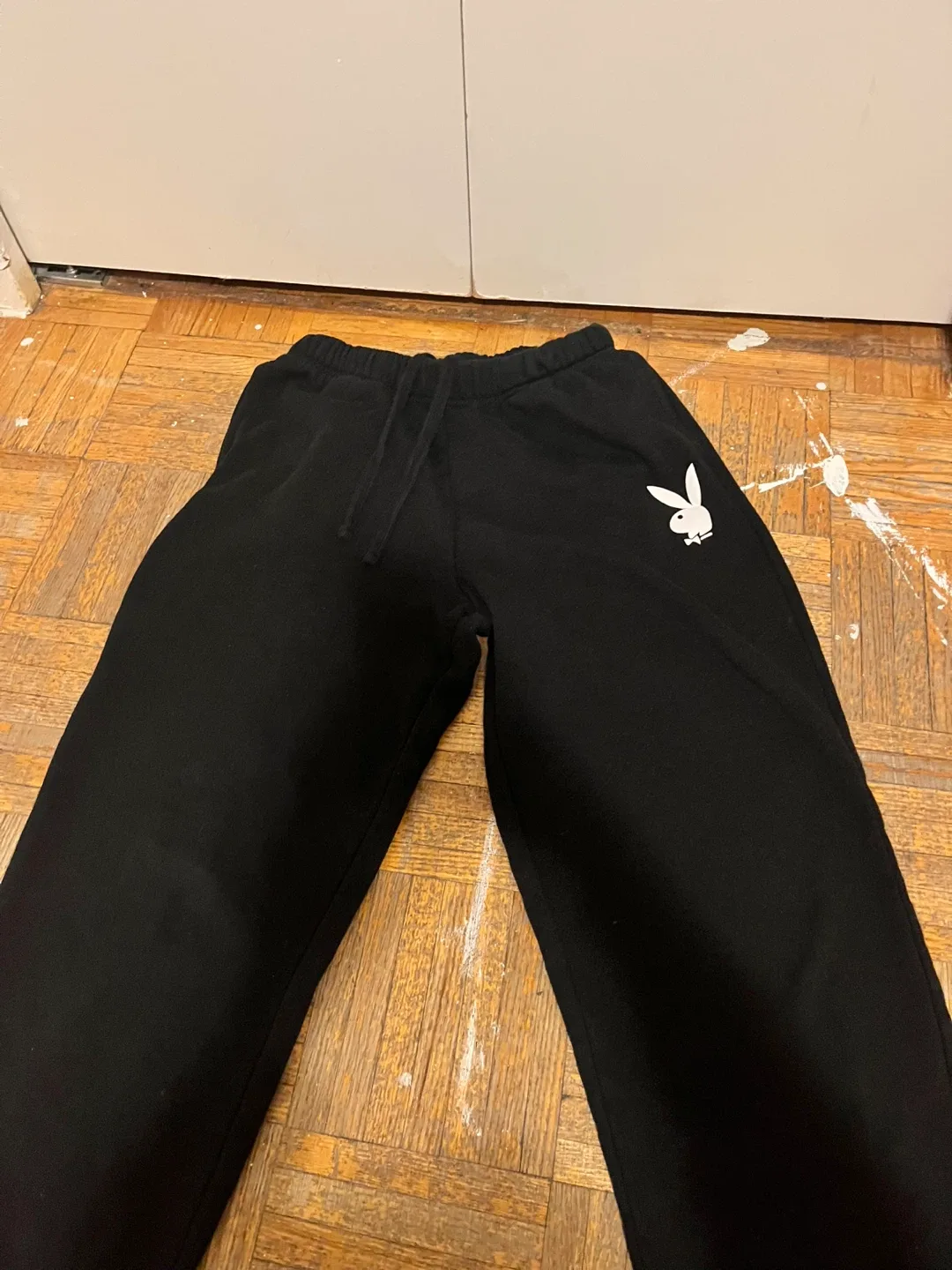 Playboy Black Joggers - Size S